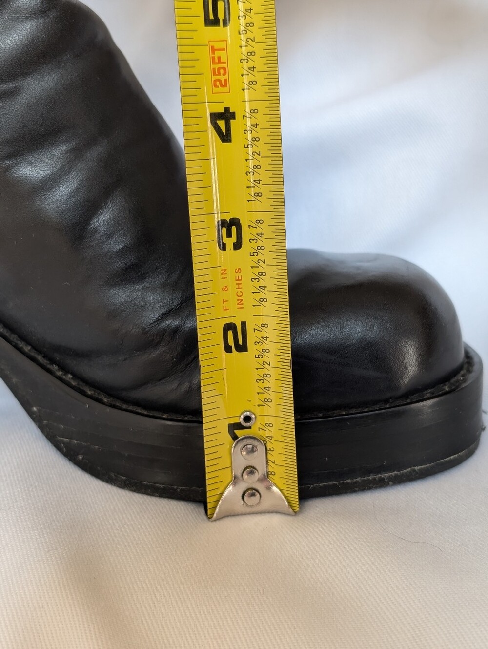 Harley-Davidson Women's Black Leather Ankle Boots Star Studs Side Zip Moto Sz 7 - Picture 12 of 16